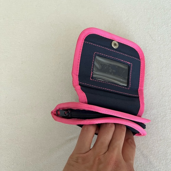 Roxy denim and hot pink wallet - Picture 4 of 5